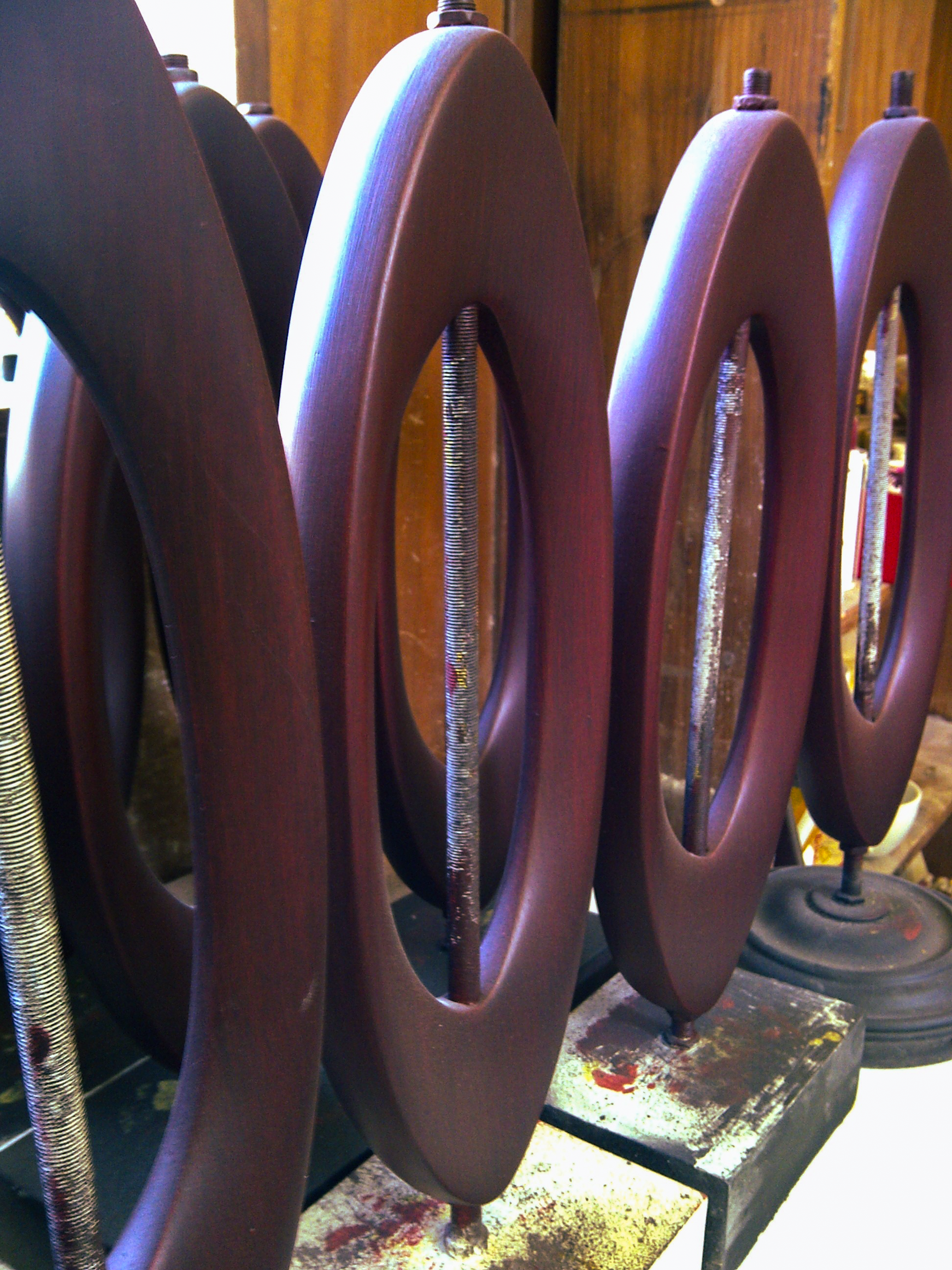 Decor Resin Cast Lamp Stands