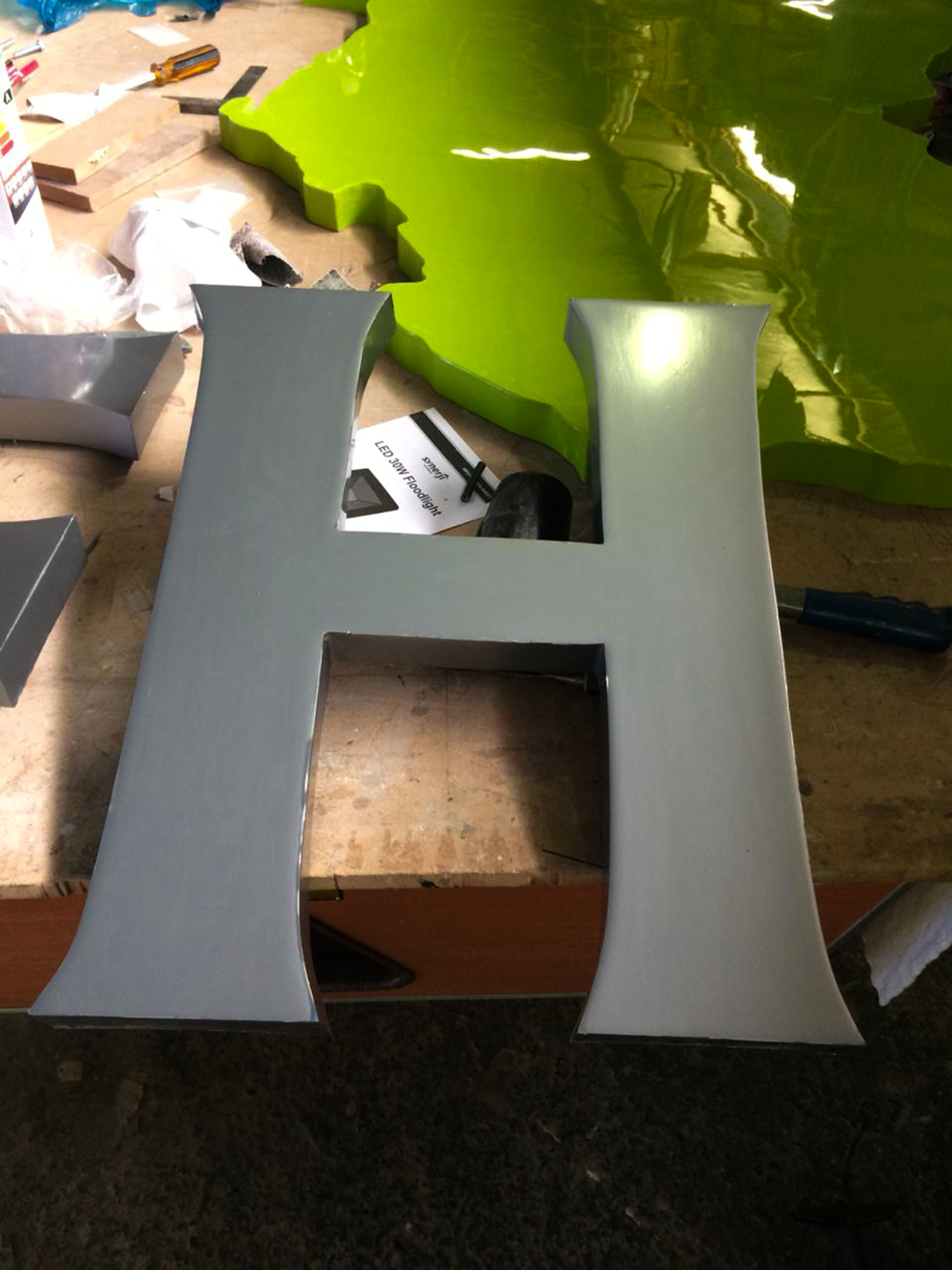 Fibreglass Dimensional Letters Fibreglass Dimensional Letters