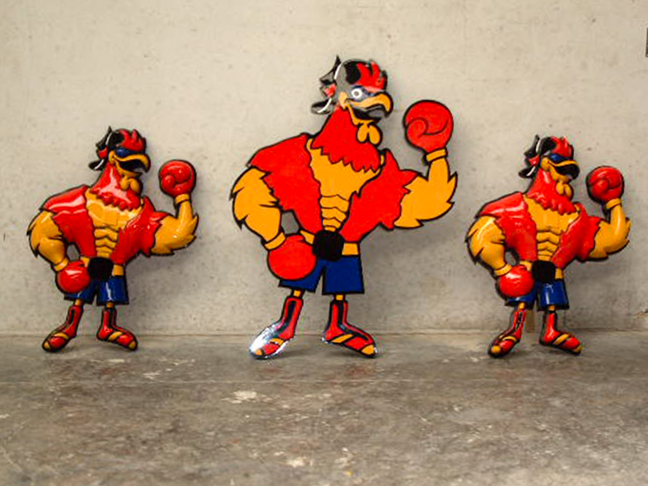 Poultry Power 3D Logos